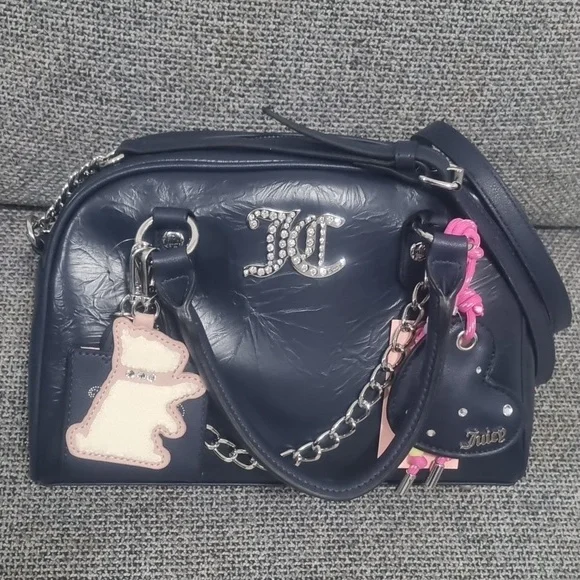 JUICY COUTURE Juicify Satchel in Regal Blue - Picture 3 of 16
